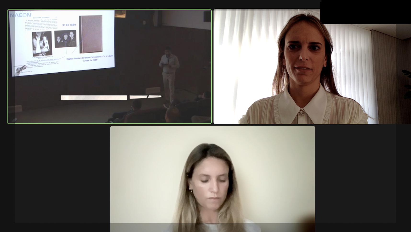 Apresentação Dr.ª Tânia Freitas, no evento organizado pelo Grupo Naeon  (São Paulo,  Brasil) - 4.º Curso Avançado de Cirurgia do Ombro