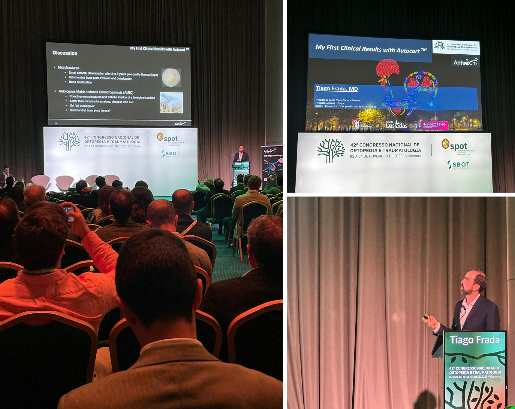 Dr. Tiago Frada presente no 42º Congresso Nacional de Ortopedia e Traumatologia